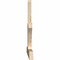Ekena Millwork Richland Rough Sawn Timber Gable Bracket, Douglas Fir, 96"W x 32"H x 2"D x 4"F, 8/12 Pitch GBW096X32X0204RIC00RDF - alternate 3